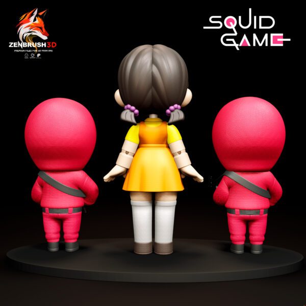 Squid Game - El Juego del Calamar STL 3D PRINTING - Imagen 2